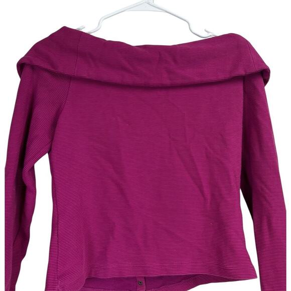 Anthropologie Maeve Button Up Blouse Off the Shoulder Small - Picture 10 of 11